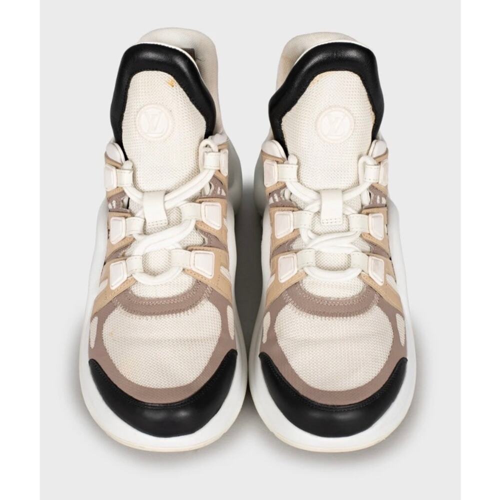 Louis Vuitton Archlight White Leather Sneakers, EU 37 - Picture 2 of 5